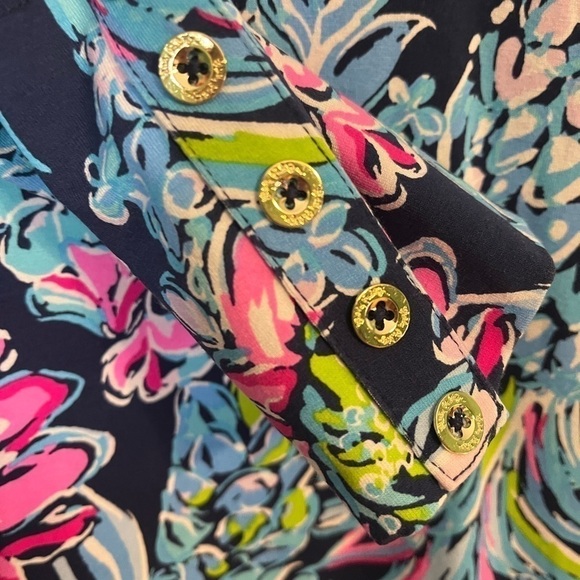 Lilly Pulitzer Pineapple Paradise Tessa Dress 88189 XL - Picture 3 of 4